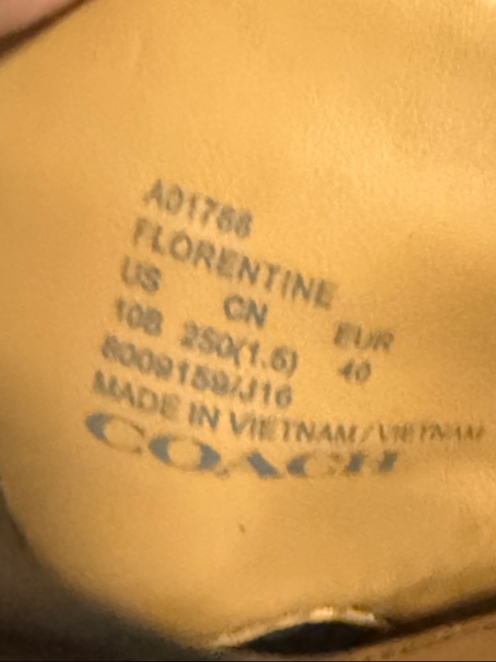 Coach Florentine Metallic Pewter Strappy Leather espadrille wedge Sandals - Picture 8 of 8